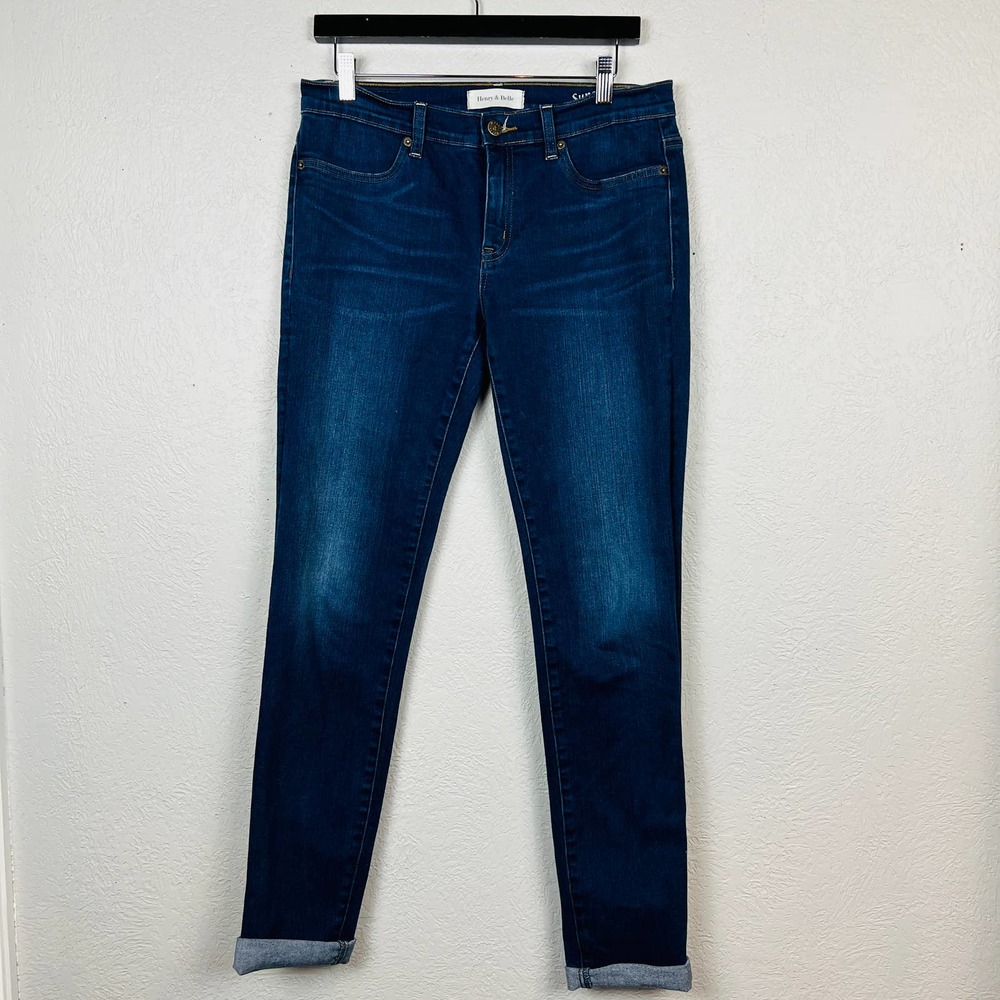 Henry & Belle Super Skinny Dark Wash Jeans Blue - 30